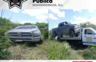 RECUPERA POLICÍA UNA CAMIONETA QUE FUE ROBADA EN UNA COMUNIDAD DE MONTEMORELOS.