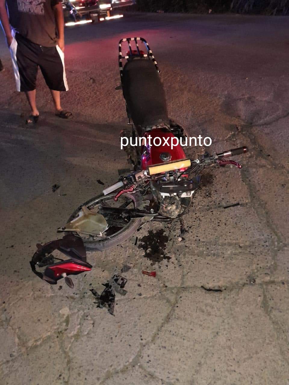 DOS JOVENES LESIONADOS EN CAMINO A LAMPAZOS EN LINARES.