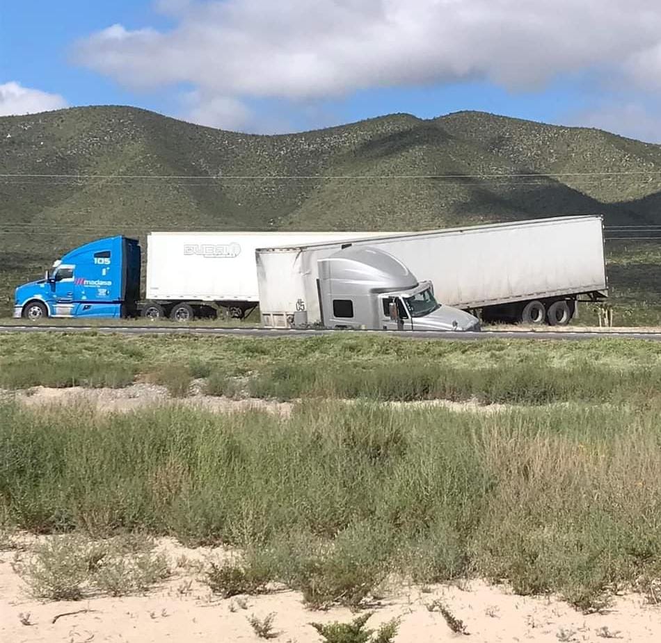 ACCIDENTE VIAL EN LA CARRETERA 57 EN GALEANA.