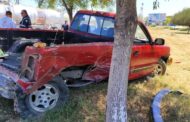 5 LESIONADOS ES EL SALDO DE CHOQUE DE AUTO Y CAMIONETA EN CADEREYTA.