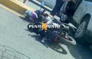 MOTOCICLISTA RESULTA LESIONADO EN ACCIDENTE VIAL EN MONTEMORELOS.