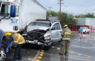 ATIENDE BOMBEROS LINARES ACCIDENTE VIAL EN CARRETERA NACIONAL.