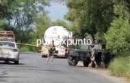 EN EL ENFRENTAMIENTO CON MILITARES, REPORTAN DOS PERSONAS SIN VIDA Y TRES HERIDOS.