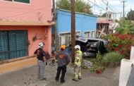 VOLCADURA DE VEHICULO EN SANTIAGO N.L.