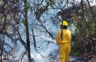 ATIENDE PROTECCIÓN CIVIL DE GENERAL TERÁN INCENDIO.