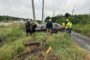 ACCIDENTE VIAL EN CARRETERA NACIONAL EN MONTEMORELOS PARTICIPA UN TRÁILER.