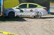 DEJAN TAXI ABANDONADO, EN MONTEMORELOS, EL CHOFER ES BUSCADO DESDE AYER DOMINGO.