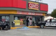 MONTAN OPERATIVO PARA TRATAR DE DAR CON ASALTANTES DE UN OXXO EN ALLENDE.