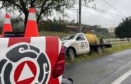 ACCIDENTE VIAL EN ALLENDE EN CARRETERA NACIONAL.