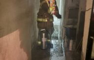 EN LINARES SE REGISTRÓ INCENDIO EN UNA VIVIENDA.