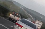 CONTINÚA LENTO EL TRÁFICO EN CARRETERA NACIONAL EN MONTEMORELOS POR EXPLOSIÓN DE PIPAS.