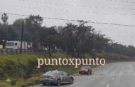 ACCIDENTE VIAL EN CARRETERA NACIONAL EN SANTIAGO.