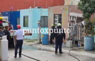 CORTO CIRCUITO PROVOCA INCENDIO EN UNA VIVIENDA EN MONTEMORELOS.