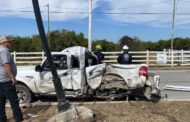 MUERE EN ENCONTRONAZO DE CAMIONETAS EN TERAN.