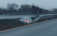 ACCIDENTE VIAL SALIDA DE CAMINO EN CARRETERA NACIONAL.