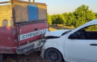 ACCIDENTE VIAL EN GENERAL TERÁN, REPORTAN PERSONA LESIONADA.