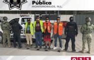 MILITARES Y POLICÍAS EN MONTEMORELOS DETIENEN A CUATRO HOMBRES ARM@D0S.