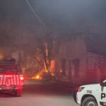 SE INCENDIO UNA VIVIENDA ESTA MADRUGADA EN MMORELOS