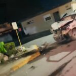 MOVILIZACIÓN EN MONTEMORELOS POR ATAQUE A DISPAROS CONTRA POLICÍAS, TERMINA CON PATRULLA CHOCADA.
