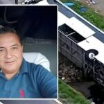 EN LA CHONA EN ARAMBERRI DESPIDEN AL CHOFER DE AUTOBÚS QUE PARTICIPO EN ACCIDENTE EN HUALAHUISES.