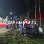 GRAVES JÓVENES PARTICIPANTES EN ACCIDENTE EN MONTEMORELOS.