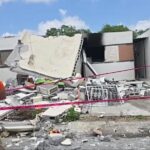 EXPLOSION Y DERRUMBE EN UNA VIVIENDA EN CADEREYTA.