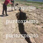 SE ABRE LA TIERRA EN ARTEAGA COAHUILA, COLINDANTE CON NUEVO LEÓN.