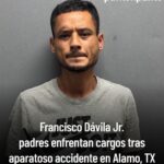 ARRESTAN A PAREJA QUE PARTICIPÓ EN ACCIDENTE EN EL ALAMO TEXAS POR PONER EN PELIGRO A MENOR DONDE SIGUEN LAS INVESTIGACIONES POR LA DETENCIÓN DE TRAILERO DE ITURBIDE.