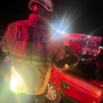 CONDUCTOR HERIDO AL CHOCAR CONTRA TRÁILER EN CARRETERA NACIONAL EN LINARES.