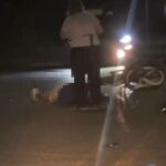 CHOQUE ENTRE MOTOCICLISTAS EN LINARES, MUERE JÓVEN.