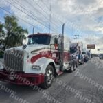 MANIFESTACIÓN DE TRANSPORTISTAS EN ALLENDE.