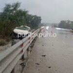 ACCIDENTE VIAL EN ALLENDE EN CARRETERA MONTEMORELOS-JUÁREZ.