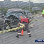 CHOQUE FRONTAL EN DR ARROYO, MUERE UNA PERSONA, DOS RESULTAN LESIONADOS.